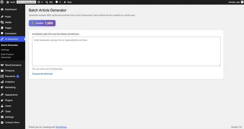 Wordpress AI Generator: 如何在Wordpress中使用AI？