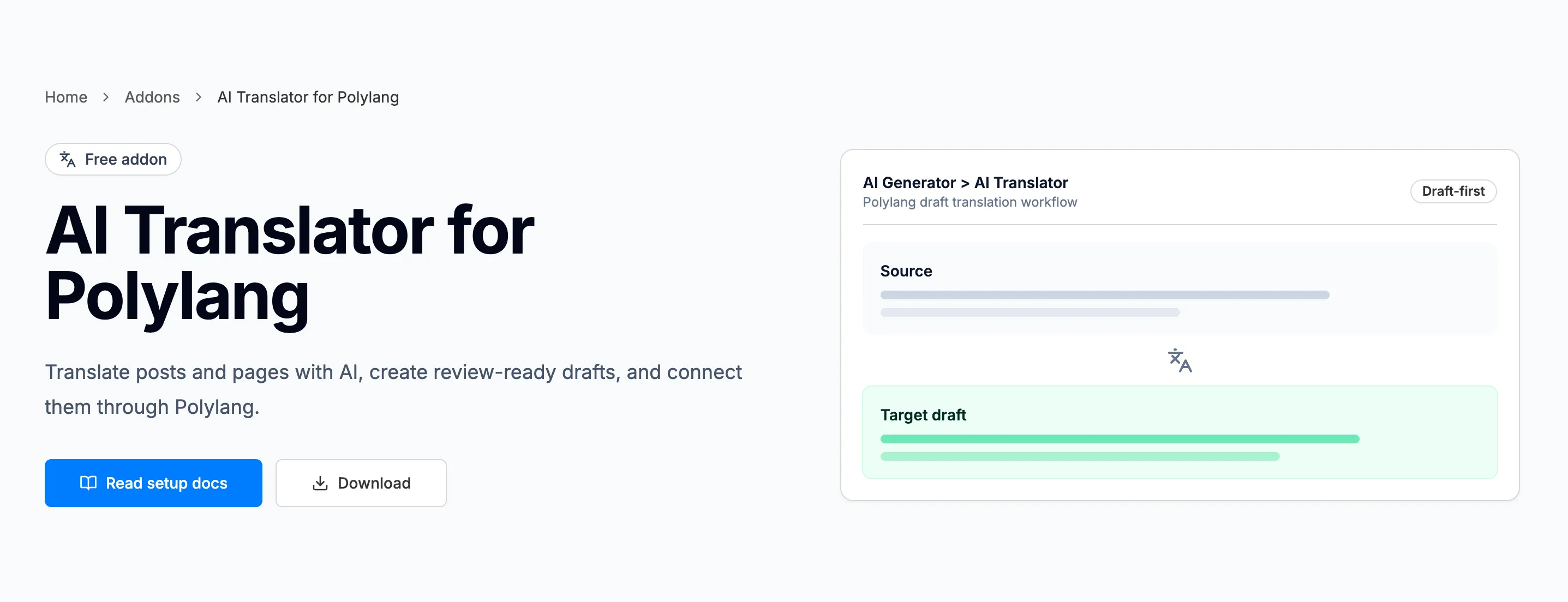 AI Translator for Polylang 截图